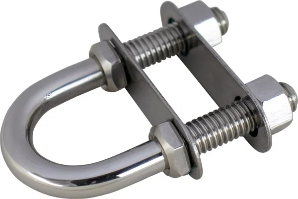 080095 – SEA DOG Tie Down Anchor, Bow Mount Silver 304 Stainless Steel 5/8 Inch NC Threaded Shaft 8 Inch Length Bulk ...